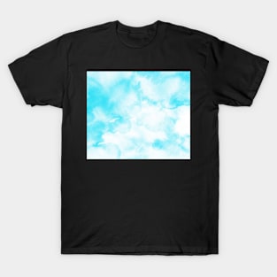 Light Blue Sky Texture T-Shirt